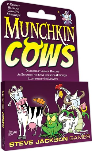 SJ1549 Munchkin Card Game: Cows Expansion published by Steve Jackson Games