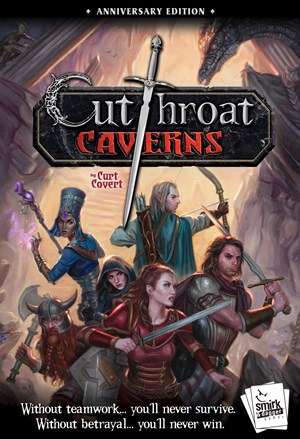 SND0047 Cutthroat Caverns Card Game: Anniversary Edition published by Smirk and Dagger Games