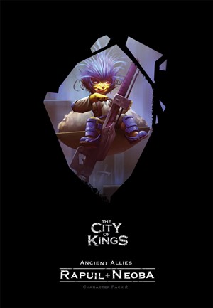 2!TCOK018 City Of Kings Board Game: Character Pack 2 Rapuil And Neoba published by The City Of Games