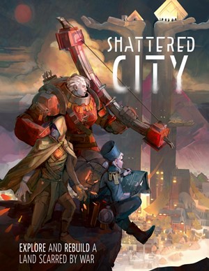 UFP0201 Shattered City RPG published by UFO Press
