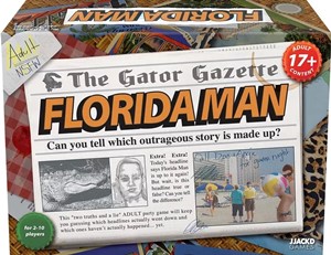 UP14990 Florida Man Card Game published by Ultra Pro