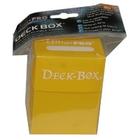 UP82476 Ultra Pro - Deck Boxes (Bright Yellow) published by Ultra Pro