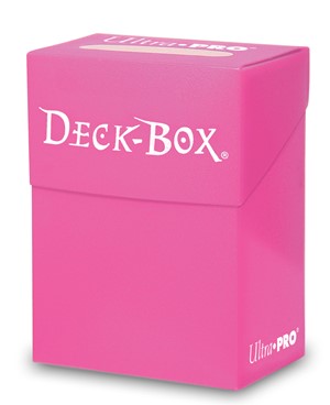 UP84226 Ultra Pro - Deck Box (Bright Pink) published by Ultra Pro