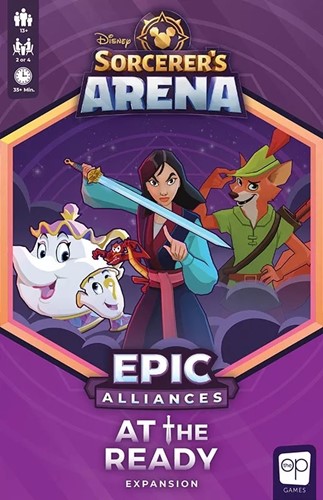 USOATR Disney's Sorcerers Arena Board Game: At The Ready Expansion published by USAOpoly