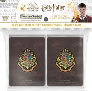 USOSL010400 Harry Potter Hogwarts Battle: 160 x Card Sleeves published by USAOpoly