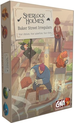VRGGNABS1 Baker Street Irregulars Graphic Adventure Novel published by Van Ryder Games