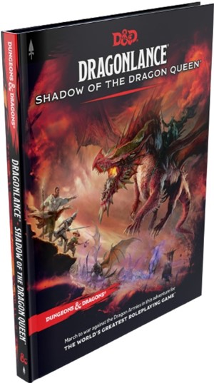 WTCD0991 Dungeons And Dragons RPG: Dragonlance Shadow Of The Dragon Queen published by Wizards of the Coast