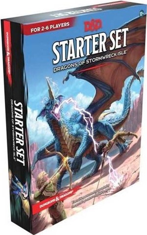 WTCD0995 Dungeons And Dragons RPG: Dragons Of Stormwreck Isle Starter Set published by Wizards of the Coast