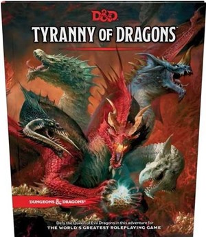 WTCD1286 Dungeons And Dragons RPG: Tyranny Of Dragons published by Wizards of the Coast