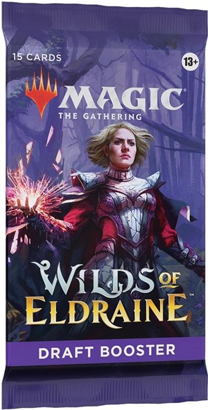 WTCD2465S MTG Wilds Of Eldraine Draft Booster Pack published by Wizards of the Coast