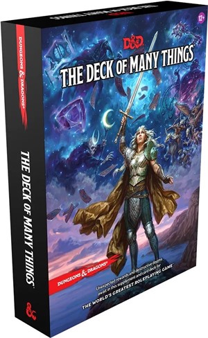 WTCD3195 Dungeons And Dragons RPG: The Deck Of Many Things published by Wizards of the Coast