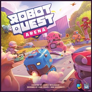 WWGRQ800 Robot Quest Arena Card Game published by Wise Wizard Games