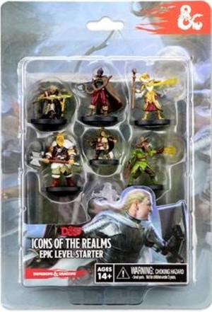 WZK72779 Dungeons And Dragons: Icons Of The Realms Epic Level Starter Set published by WizKids Games