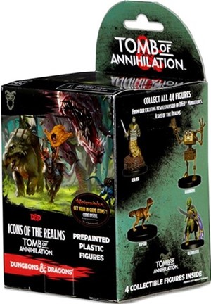 WZK72871S Dungeons And Dragons: Tomb Of Annihilation Booster Pack published by WizKids Games