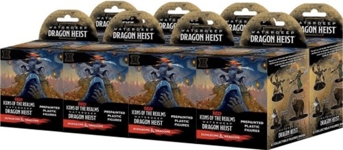 WZK73110 Dungeons and Dragons Waterdeep Dragon Heist Booster Brick published by WizKids Games