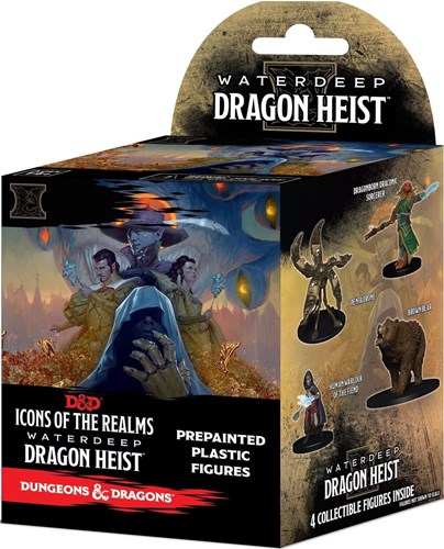 WZK73110S Dungeons and Dragons Waterdeep Dragon Heist Booster Pack published by WizKids Games