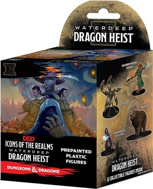 WZK73110S Dungeons And Dragons: Waterdeep Dragon Heist Booster Pack published by WizKids Games