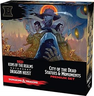 WZK73112 Dungeons And Dragons: Waterdeep Dragon Heist City Of The Dead Statues And Monuments published by WizKids Games