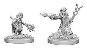 WZK73383S Dungeons And Dragons Nolzur's Marvelous Unpainted Minis: Gnome Female Wizard published by WizKids Games