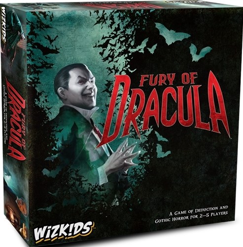 WZK73459 Fury Of Dracula Board Game: 4th Edition published by WizKids Games