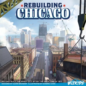 2!WZK87606 Rebuilding Chicago Board Game published by WizKids Games