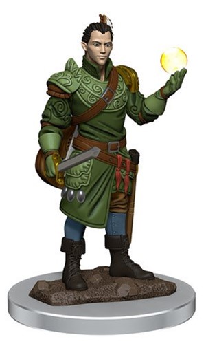 WZK93057S Dungeons And Dragons: Male Half-Elf Bard Premium Figure published by WizKids Games