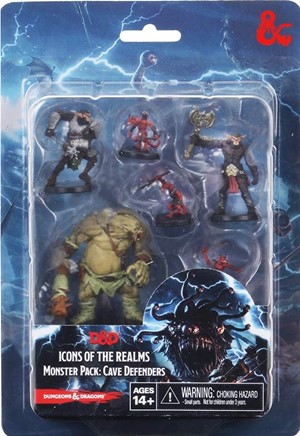 WZK96015 Dungeons And Dragons: Icons Of The Realms: Monster Pack: Cave Defenders published by WizKids Games