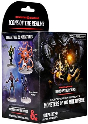 WZK96152S Dungeons And Dragons: Mordenkainen Presents Monsters Of The Multiverse Booster Pack published by WizKids Games