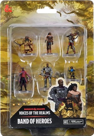WZK96221 Dungeons And Dragons: Voices Of The Realms - Band Of Heroes published by WizKids Games