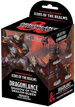 WZK96223S1 Dungeons And Dragons: Dragonlance Shadow Of The Dragon Queen Booster Pack published by WizKids Games