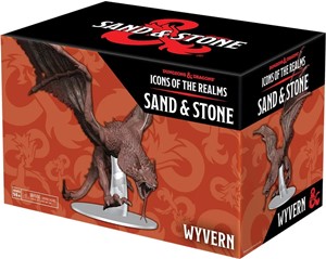 WZK96236 Dungeons And Dragons: Sand And Stone Wyvern Miniature published by WizKids Games