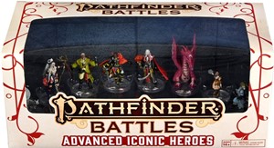 WZK97527 Pathfinder Battles: Advanced Iconic Heroes published by WizKids Games