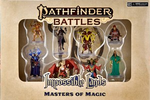 WZK97542 Pathfinder Battles: Impossible Lands - Masters of Magic Boxed Set published by WizKids Games
