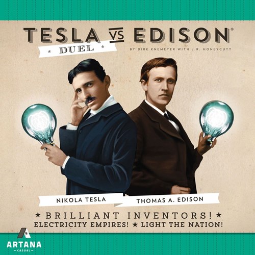 AAX1201 Tesla vs Edison: Duel Card Game published by Artana Games