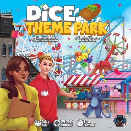 ACG045 Dice Theme Park Board Game published by Alley Cat Games