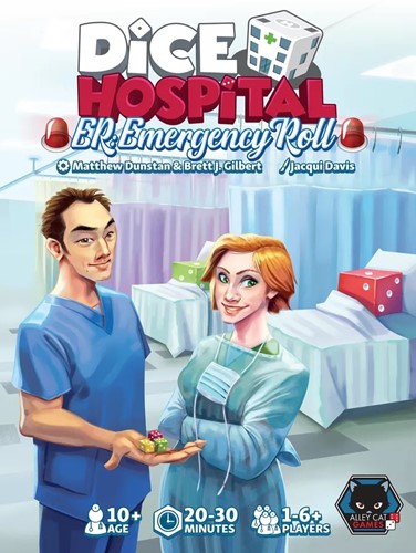ACG053 Dice Hospital ER Emergency Roll Board Game published by Alley Cat Games