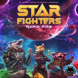 2!ACG410114 Star Fighters Board Game: Rapid Fire published by Alley Cat Games