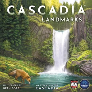 AEG1034 Cascadia Board Game: Landmarks Expansion published by Alderac Entertainment Group