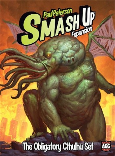 AEG5503 Smash Up Card Game: Obligatory Cthulhu Expansion published by Alderac Entertainment Group