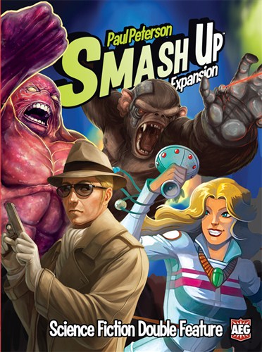 AEG5504 Smash Up Card Game: Science Fiction Double Feature Expansion published by Alderac Entertainment Group