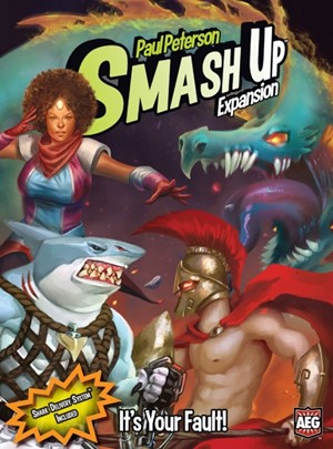 AEG5509 Smash Up Card Game: It's Your Fault Expansion published by Alderac Entertainment Group