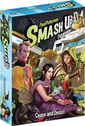 AEG5510 Smash Up Card Game: Cease And Desist Expansion published by Alderac Entertainment Group
