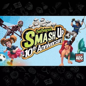 2!AEG5518 Smash Up Card Game: 10th Anniversary Edition published by Alderac Entertainment Group