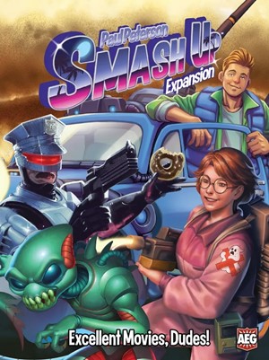 AEG5519 Smash Up Card Game: Excellent Movies Dudes Expansion published by Alderac Entertainment Group