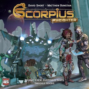 AEG5874 Scorpius Freighter Board Game published by Alderac Entertainment Group