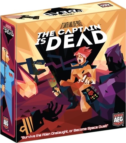 AEG5897 The Captain Is Dead Board Game published by The Games Crafter