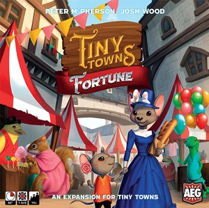 AEG7072 Tiny Towns Board Game: Fortune Expansion published by Alderac Entertainment Group
