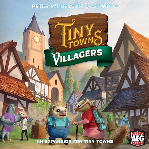 AEG7073 Tiny Towns Board Game: Villagers Expansion published by Alderac Entertainment Group