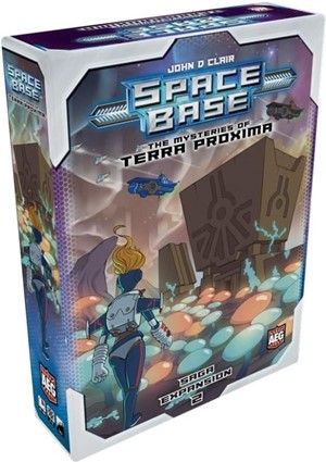 2!AEG7075 Space Base Board Game: The Mysteries Of Terra Proxima Expansion published by Alderac Entertainment Group