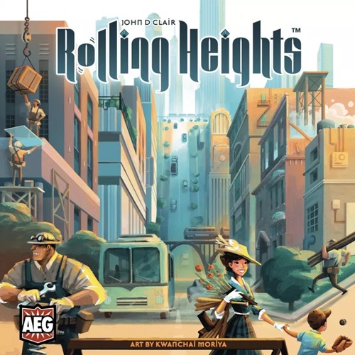 AEG7085 Rolling Heights Board Game published by Alderac Entertainment Group